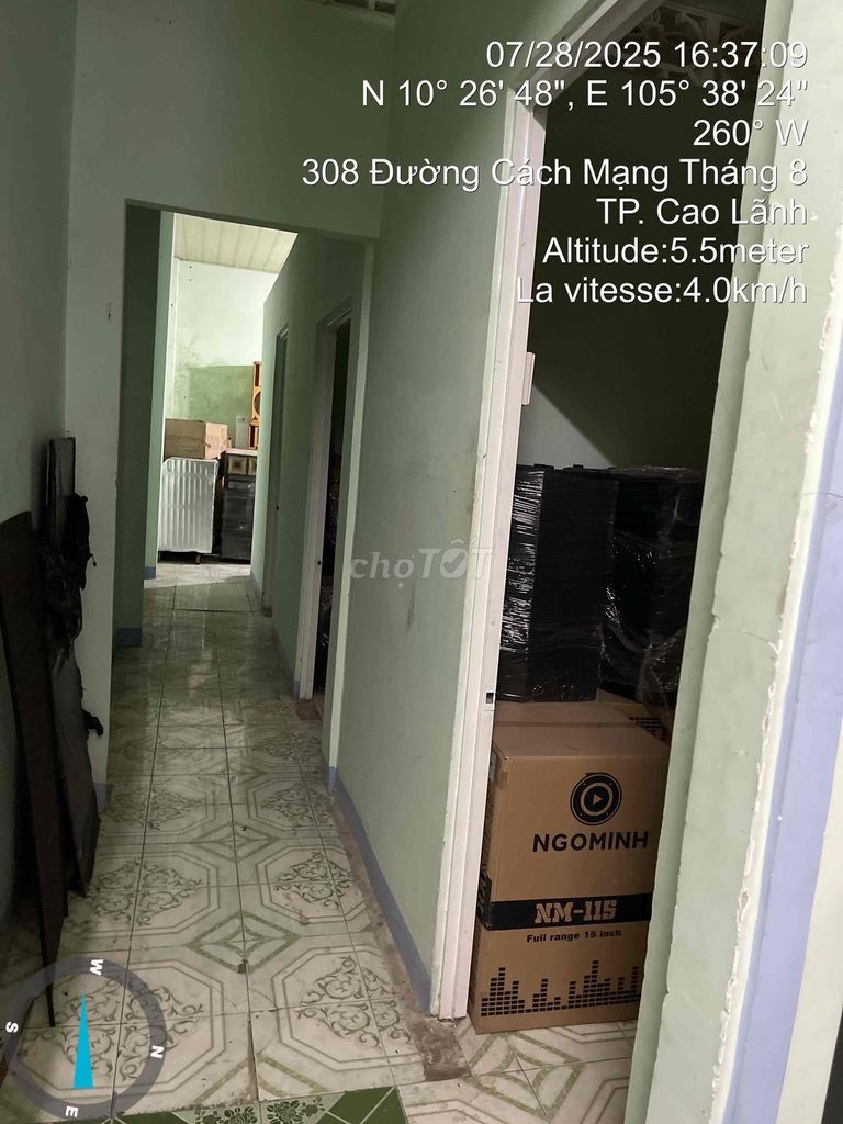 Cần bán nhà cấp 4, mặt tiền đường CMT8, cách Trạm Y Tế P3 100m. - Ảnh 3