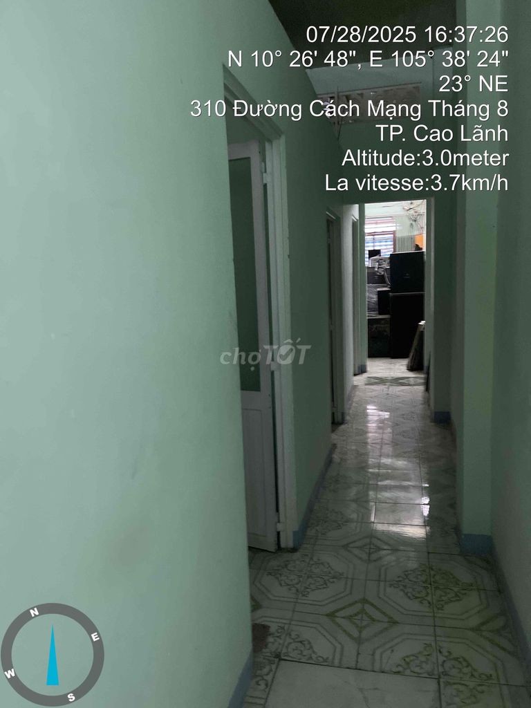 Cần bán nhà cấp 4, mặt tiền đường CMT8, cách Trạm Y Tế P3 100m. - Ảnh 6