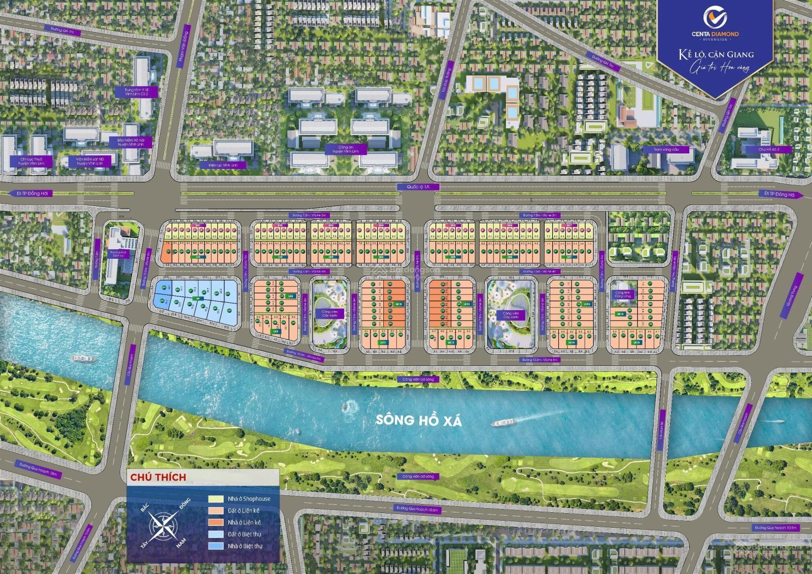 Dự án Centa Diamond Riverside Quảng Trị - đất nền pháp lý rõ ràng, đón cơ hội đầu tư ngay - Ảnh 3