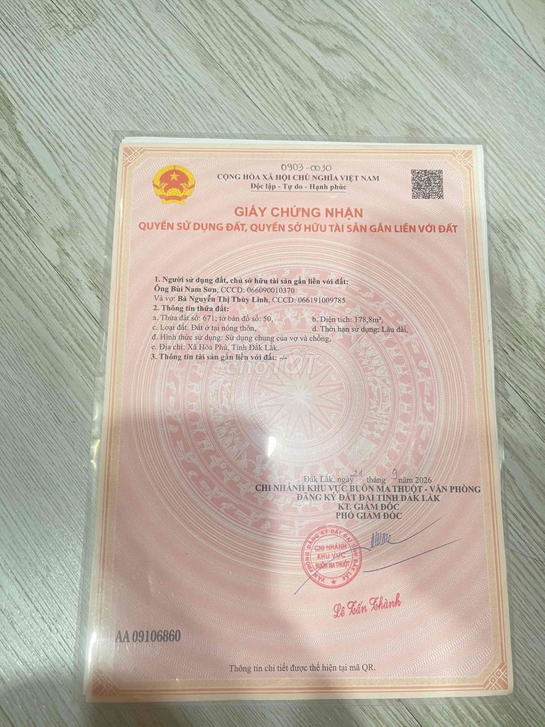 bán nhà mới 9 c