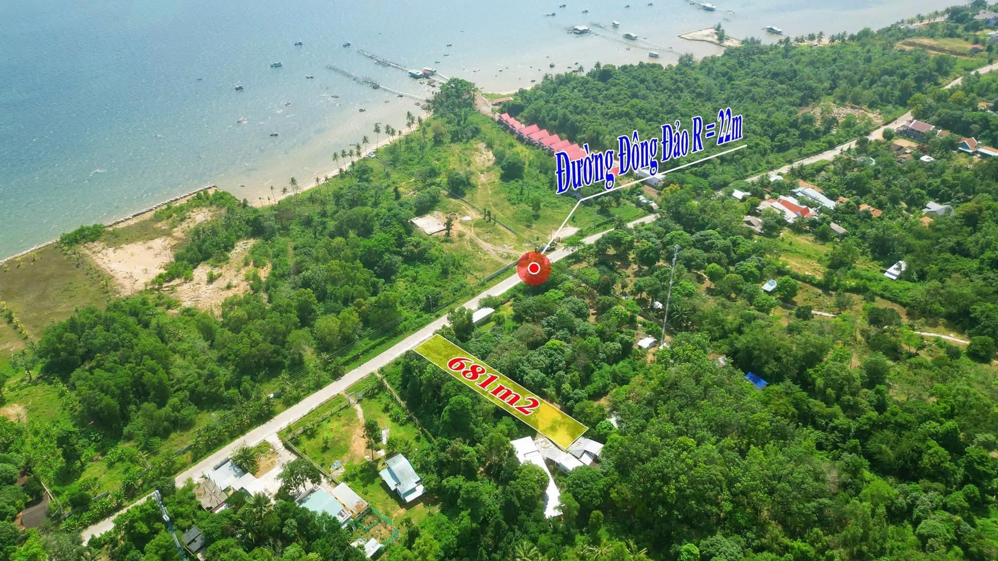 Bán đất 681.4m² Mặt tiền 10m Cây Sao, Hàm Ninh giá 3.8 tỷ tại Đặc khu Phú Quốc - Ảnh 1