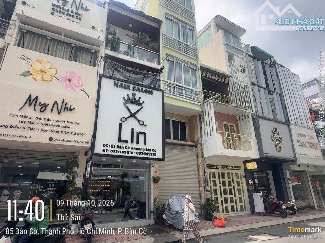 CẦN BÁN MẶT TIỀN 87 BÀN CỜ,QUẬN 3-3,53 X 10M-4 TẦNG- ĐANG CHO THUÊ-GIÁ: 12,7 TỶ! - Ảnh 1