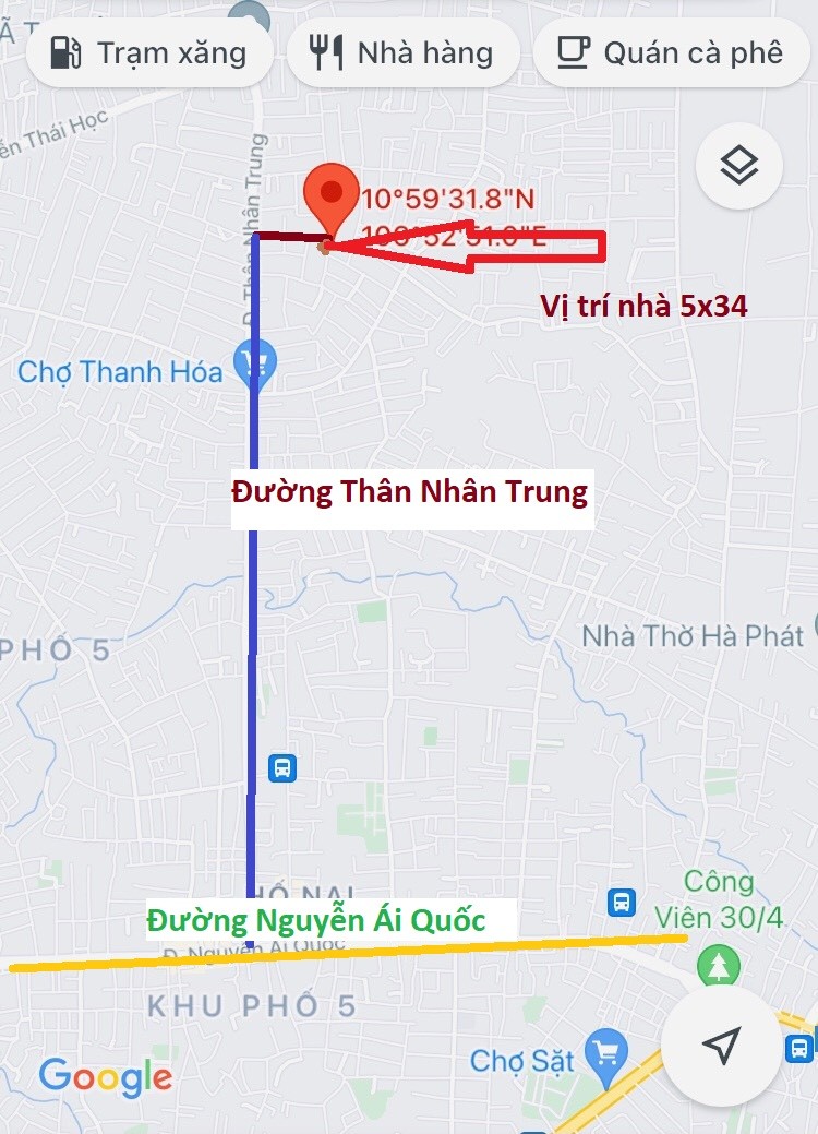 Bán Nhà KP4 Trảng Dài 5x34 Siêu Phẩm NGON, RẺ Cho đầu Tư Và Mua ở TỐT NHẤT Khu ĐỒNG NAI - Ảnh 4