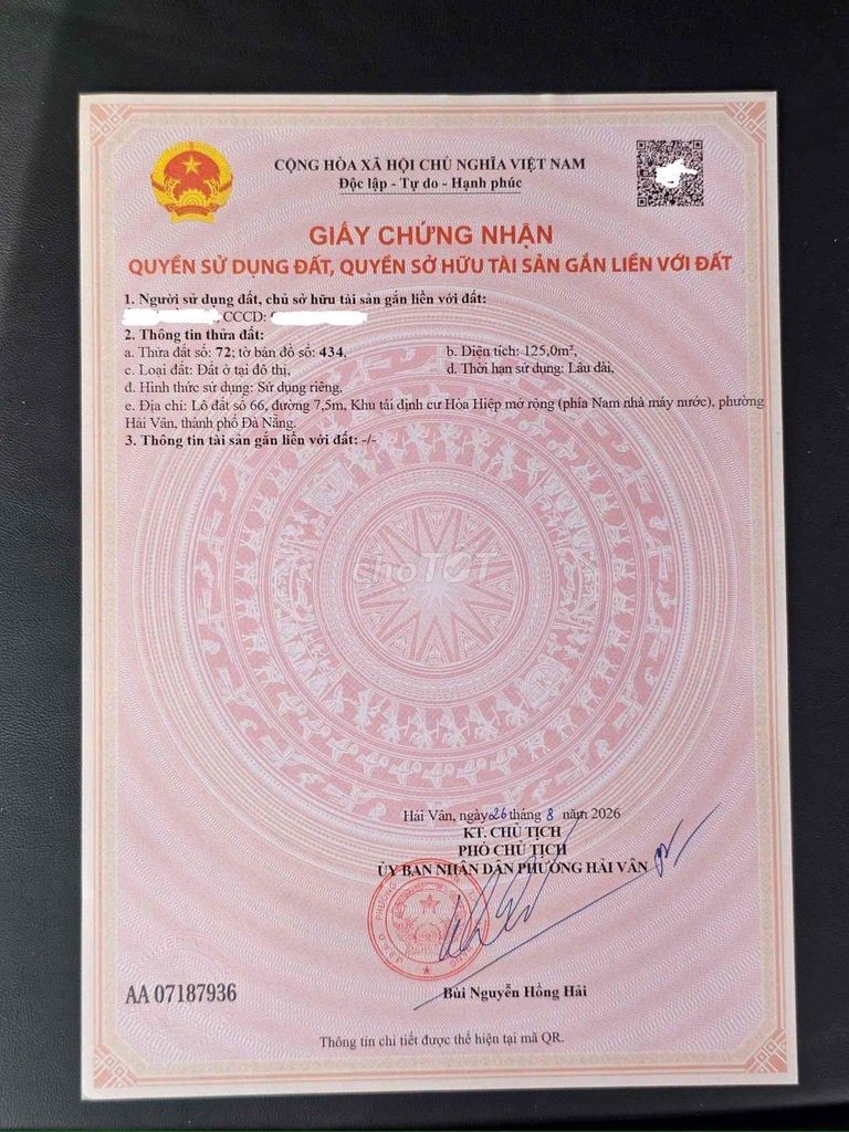 ĐẤT ĐẸP CẦN BÁN - Ảnh 5