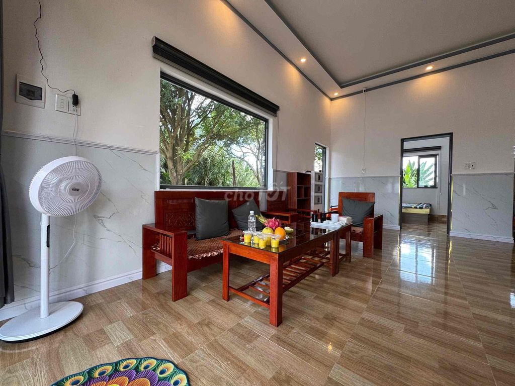 nhà vườn thổ cư full view mặt sông serepok cách ngã sáu BMT 23km