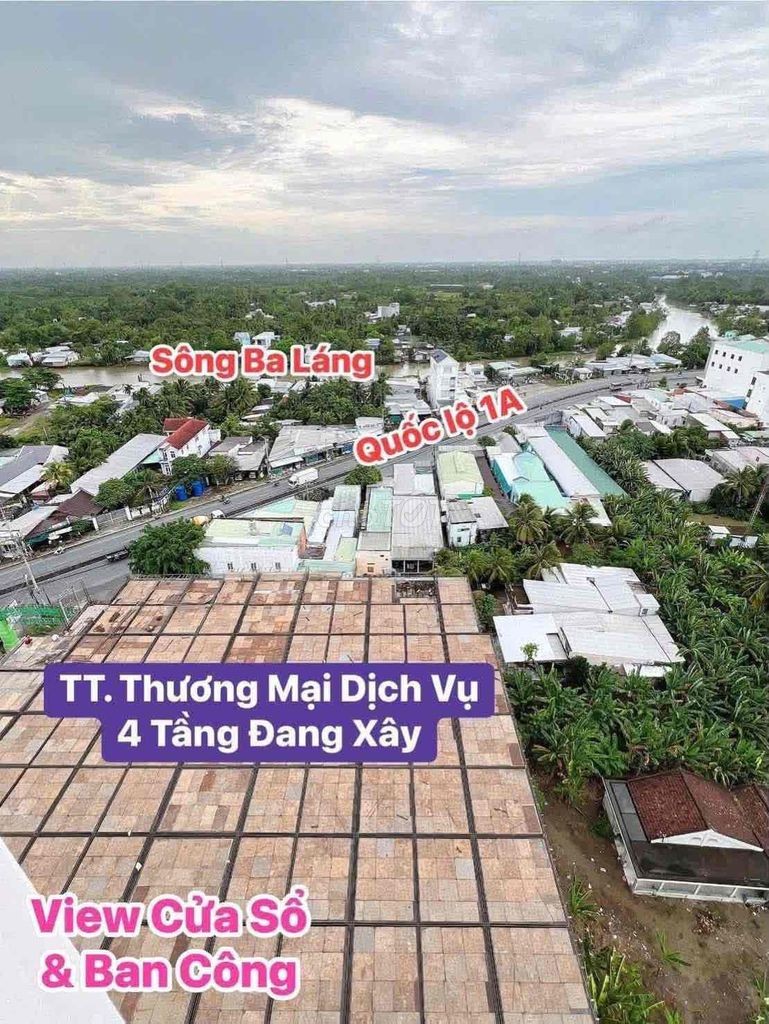 CAFE 20 TRIỆU 🌹 BÁN CĂN HỘ THƯƠNG MẠI TÂY ĐÔ PLAZA - 2 PHÒNG NGỦ - 830