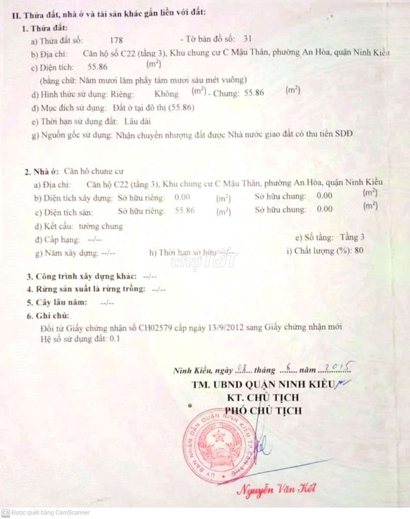 CC 56m2 mậu thân sổ hồng riêng, sát bên Cao đẳng Y tế Cần Thơ - Ảnh 4