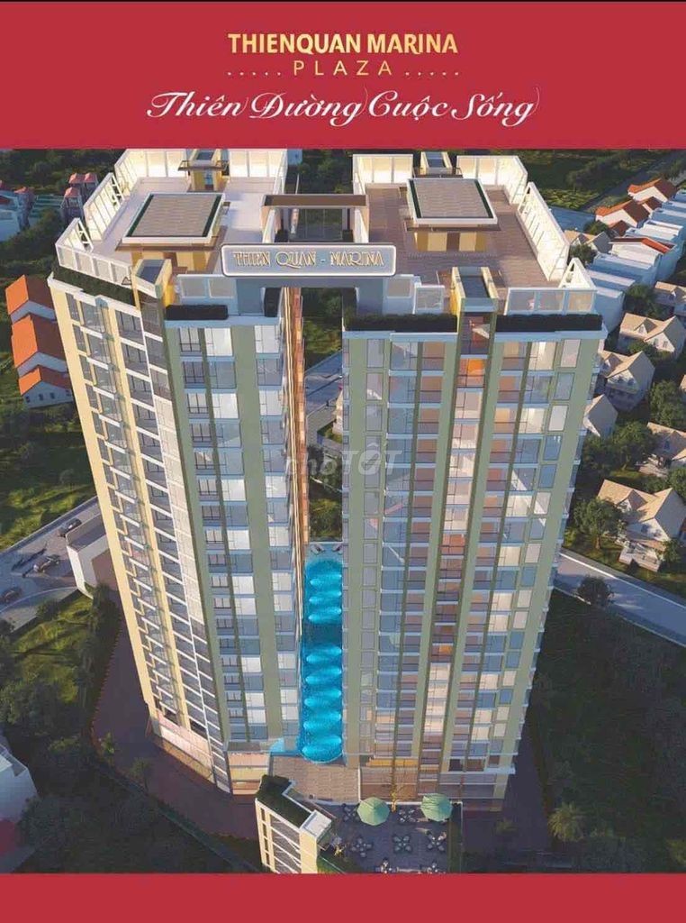 VIEW NGOÀI- CĂN HỘ THIÊN QUÂN MARINA NGANG ĐẠI HỌC Y DƯỢC CẦN THƠ