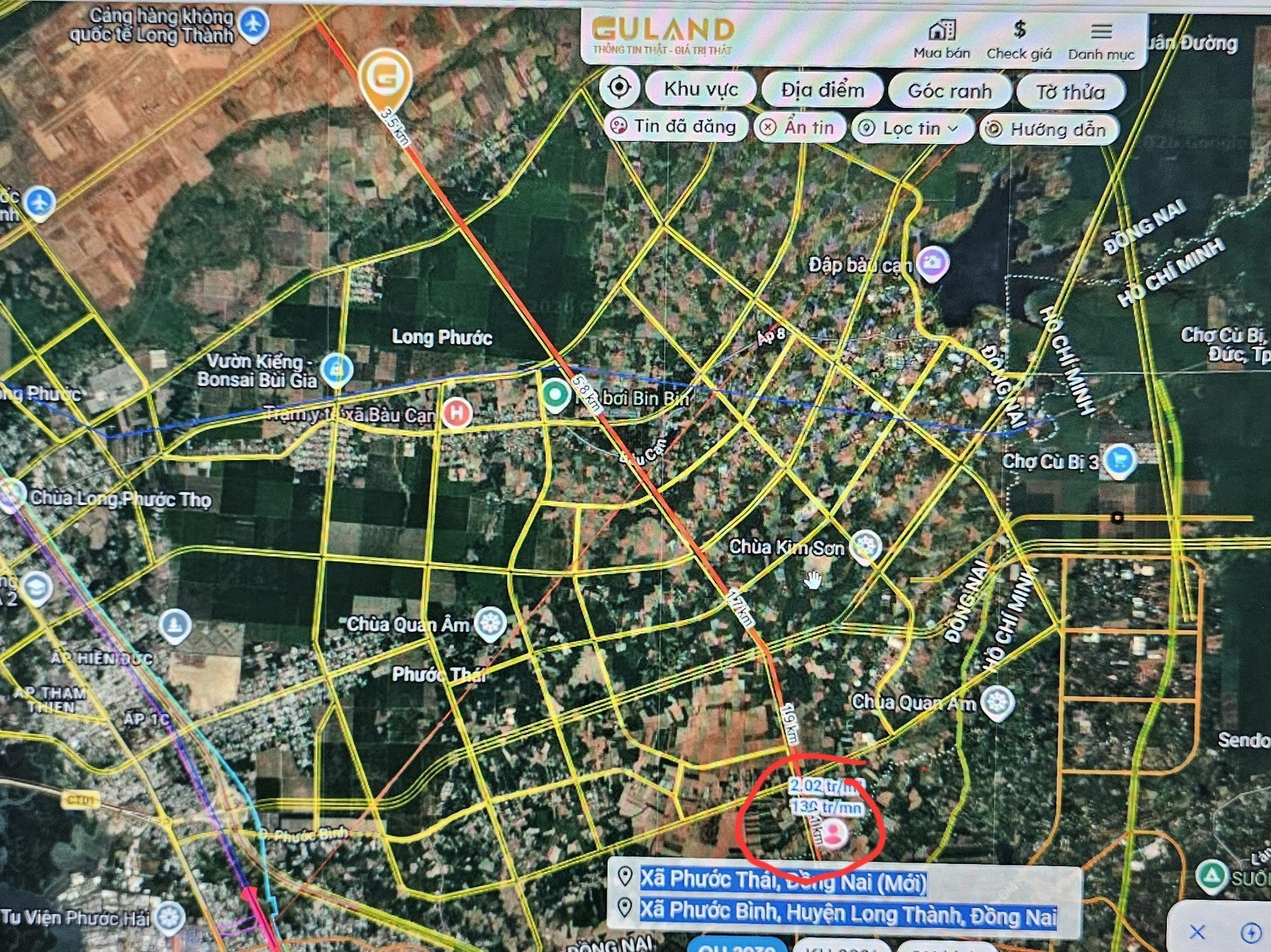 Đất chính chủ- 1930 m2, có 300 m2 thổ cư. hai mặt tiền, giá 3.75 tỷ - Ảnh 1