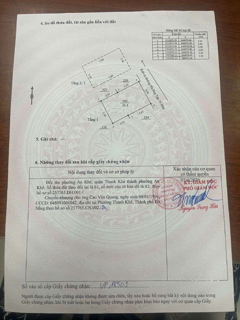 🚨 CHỦ CẦN TIỀN – BÁN GẤP 🔥 3 TẦNG TRUNG TÂM THANH KHÊ – CHỈ 2,XX TỶ