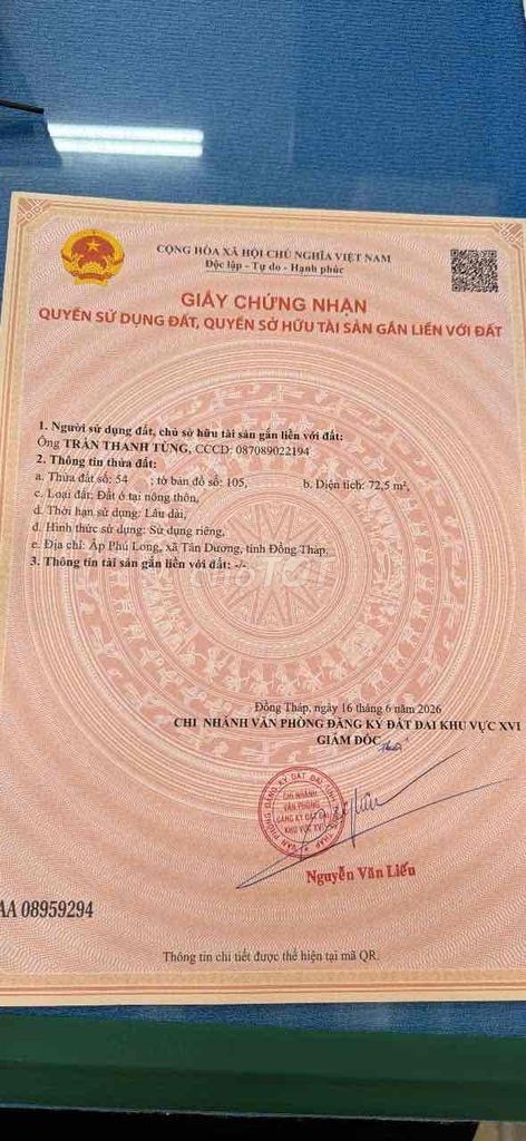 bán đất kdc phú long trạm y tế - Ảnh 3