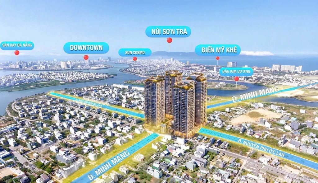 🔥 GIẢM THÊM 75 TRIỆU - CĂN GÓC 2PN VIEW BIỂN F2 FOURS TOWER - Ảnh 1
