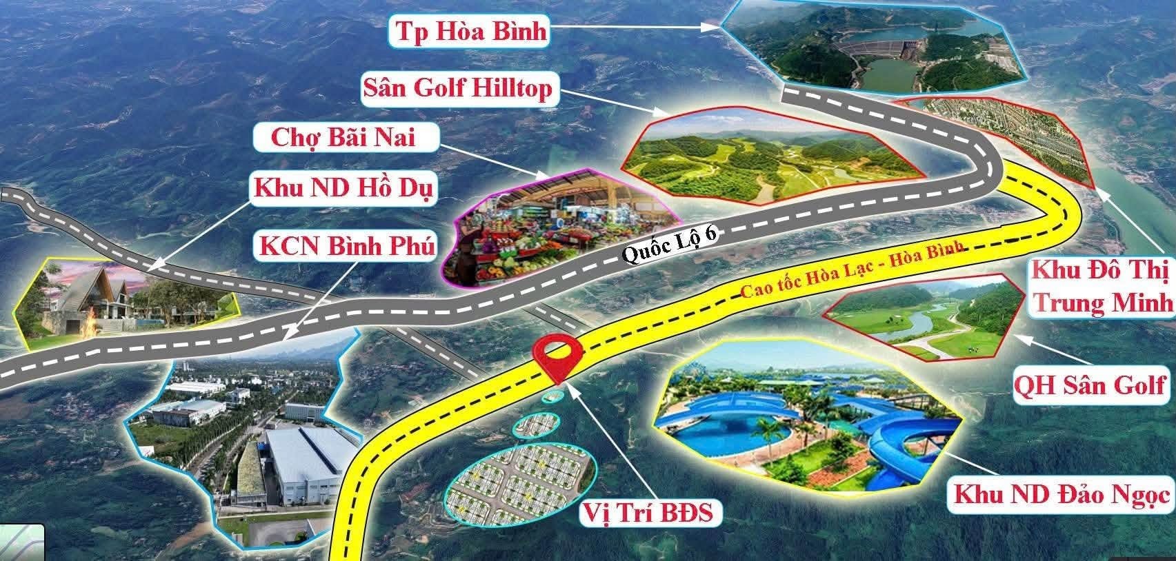 Bán Đất 84m2 có sẵn 80 m2 thổ cư giá 700 triệu tại Xã Mông Hóa Thành phố Hòa Bình Hòa Bình