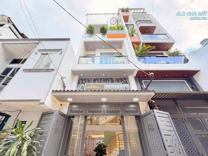 XOAY VỐN BÁN NHANH NHÀ LÝ THÁI TỔ, QUẬN 10. GIÁ:4,36Tỷ/5x12,7m. 4LẦU. SỔ HỒNG RIÊNG - Ảnh 1