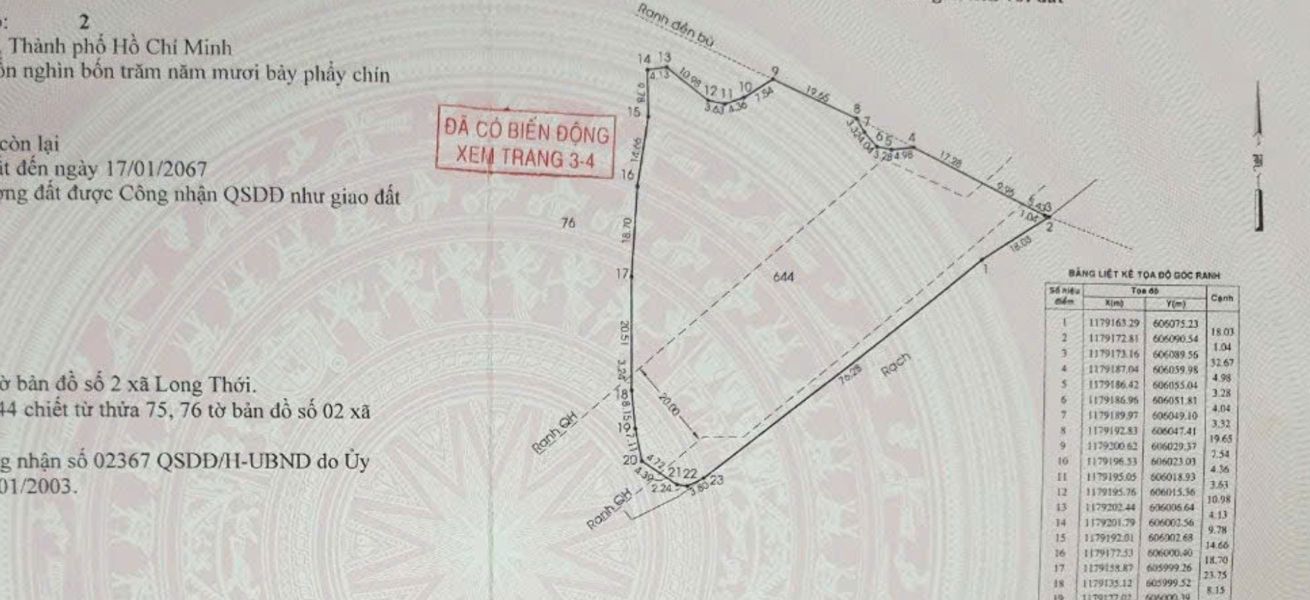 Bán Đất 4458m2 giá 8.92 tỷ tại Đường dẫn cao tốc Xã Long Thới Huyện Nhà Bè TP. Hồ Chí Minh - Ảnh 2