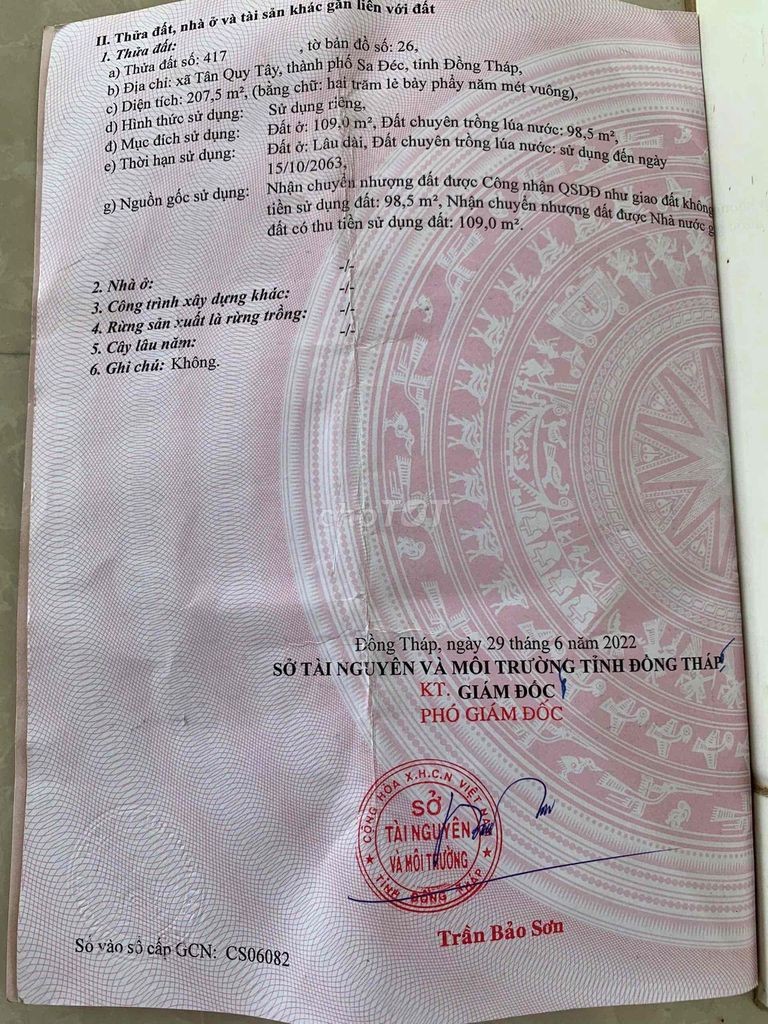 cần bán đất - Ảnh 2