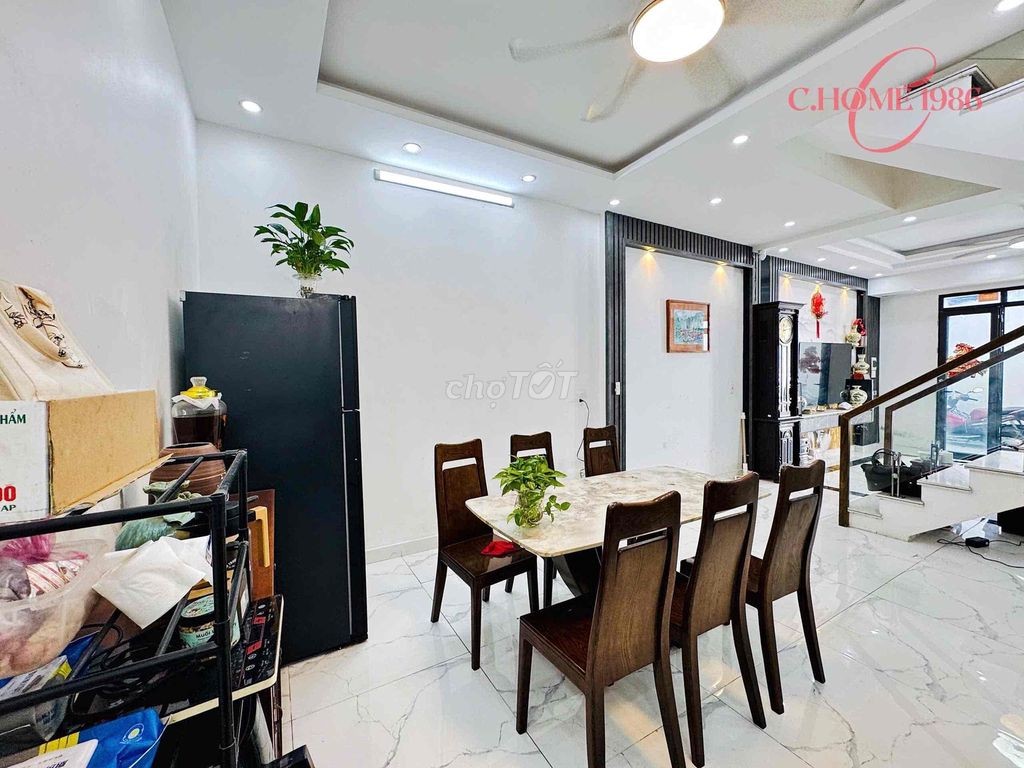 AN ĐÀ – NHÀ 4 TẦNG LÔ GÓC, 5 PHÒNG NGỦ - ĐANG MỞ LỚP DẠY HỌC