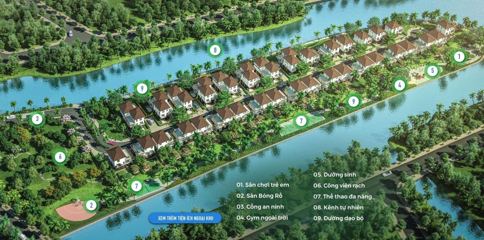 Bán Biệt thự Valora Island - Mizuky Park, Diện tích: 233m2, 100% thổ cư. Tọa lạc tại Nguyễn Văn Linh, Bình Chánh cũ, TP. HCM. Giá 27 tỷ (có thương lượng) - Ảnh 3