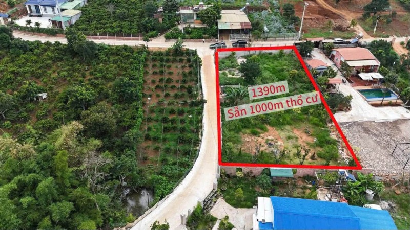 📣📣📣 GIẢM GIÁ BÁN GẤP ĐẤT RỘNG  2 MẶT TIỀN TẠI P. CAM LY, ĐÀ LẠT  1390M2 GIÁ 9 TỶ ->  7.6 TỶ