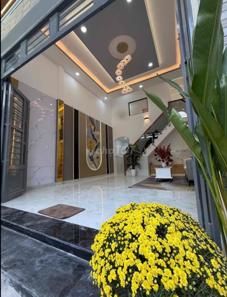 Nhà đường thông, 5x13m, 3PN