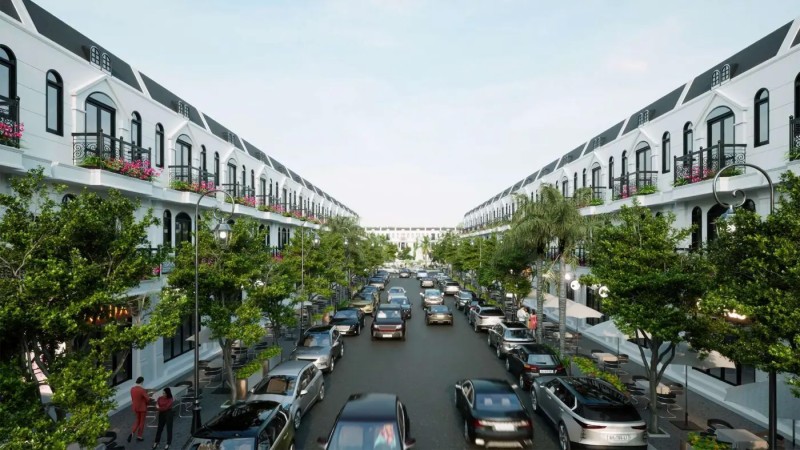 Nhà phố thương mại Green Valley City giá từ 6 tỷ, không gian sống xanh giữa TP. HCM