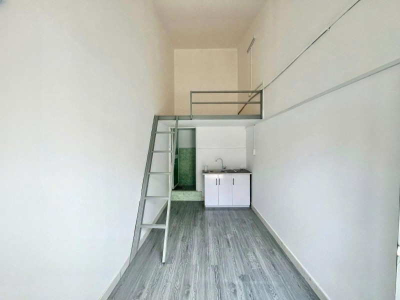 Phòng trọ Lò Gốm, P.Bình Tiên - 20m² - 3tr8 - Có gác, máy lạnh