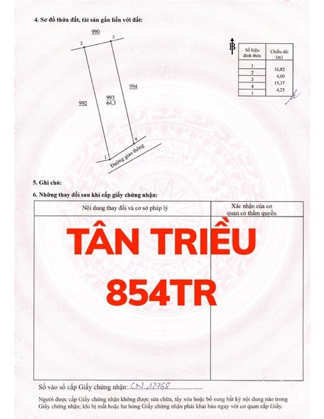 ⚡️SỐC: CHỈ 854 TRIỆU CHỐT NGAY ĐẤT SỔ SẴN VEN SÔNG🔥